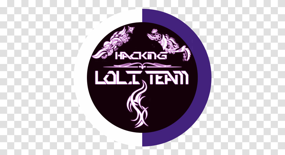 Loli Team Logo 2 Circle, Light, Symbol, Trademark, Hand Transparent Png