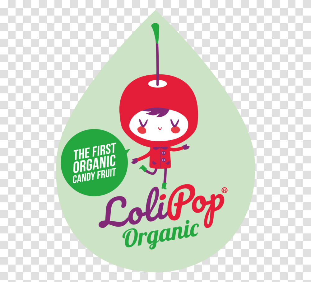 Lolipop Organic Apple Logo Canteen, Label Transparent Png