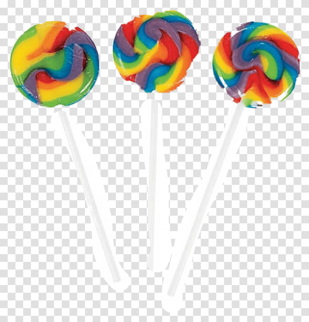 Lolipop Rainbow Cool Yummy Candy Freetoedit Oriental Trading Swirl Lollipop, Food Transparent Png
