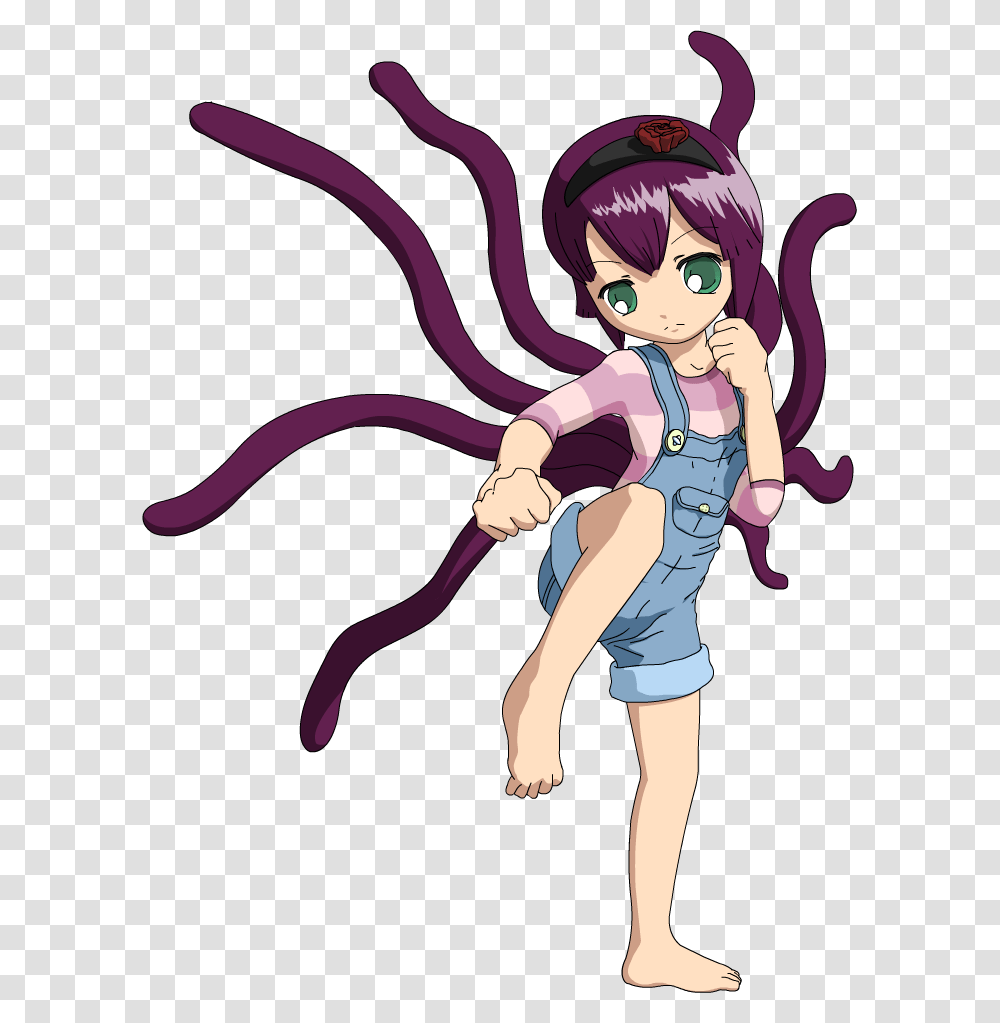 Lolipurple Fighting Stance Anime Fighting Stance, Person, Animal, Sea Life, Manga Transparent Png