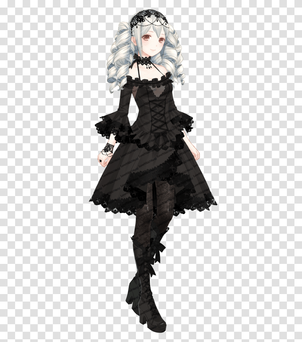 Lolita Anime Characters, Costume, Person, Cape Transparent Png