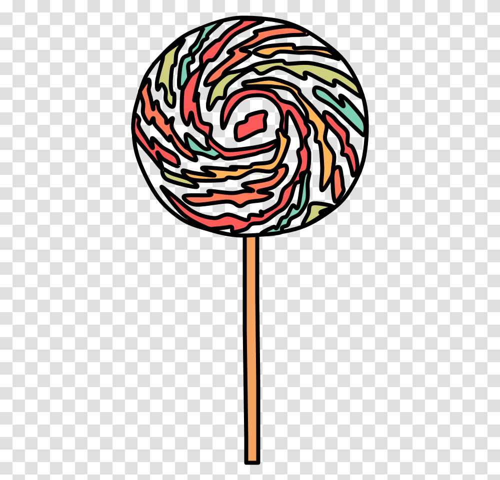 Lollipop Large Swirl Pastel Colors White Red Yellow Green Blue Lollipop, Food, Candy, Sweets, Confectionery Transparent Png