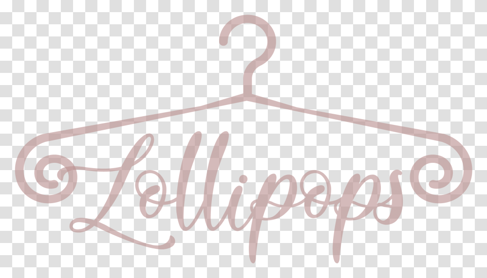 Lollipops Clothes Hanger, Handwriting, Calligraphy Transparent Png