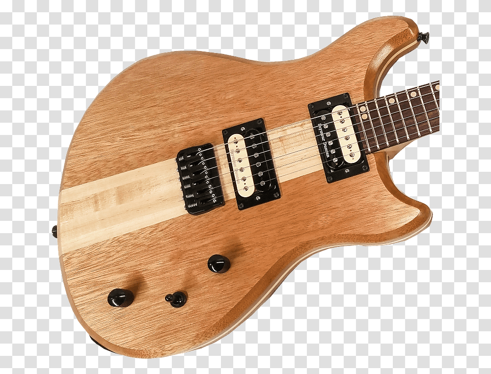 Lomic Gemini Offset Handmade Neck Through Electric Guitar, Leisure Activities, Musical Instrument, Bass Guitar, Lute Transparent Png