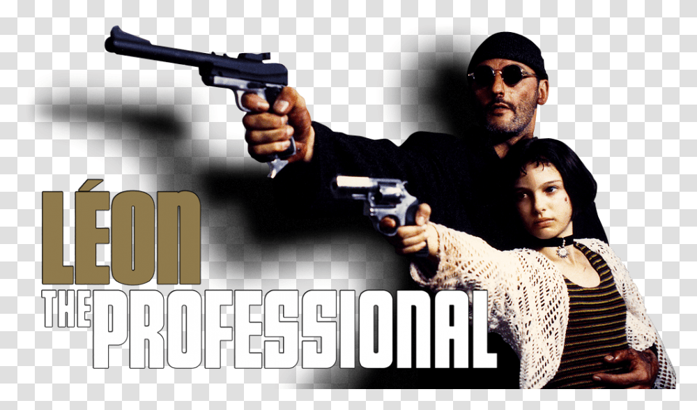 Lon The Professional, Handgun, Weapon, Weaponry, Sunglasses Transparent Png