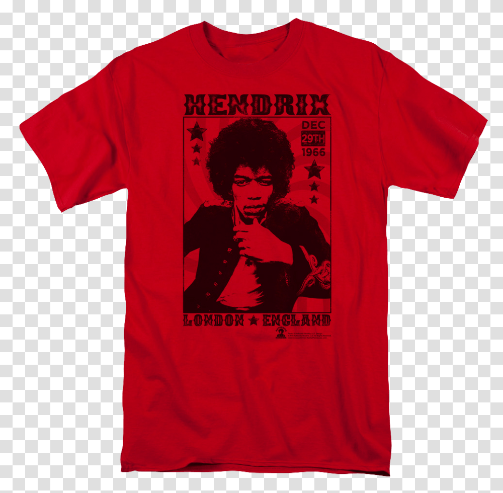 London 1966 Jimi Hendrix T Shirt Love Lucy T Shirts, Apparel, T-Shirt, Person Transparent Png