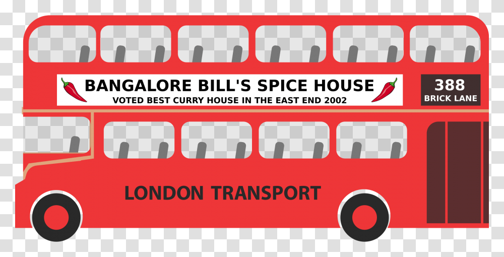London Big Image Double Decker Bus London Clipart, Vehicle, Transportation, Tour Bus, Head Transparent Png