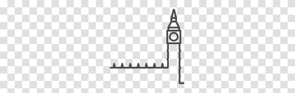 London Bigben Icon Landmarks Iconset, Silhouette, Alphabet, Indoors Transparent Png