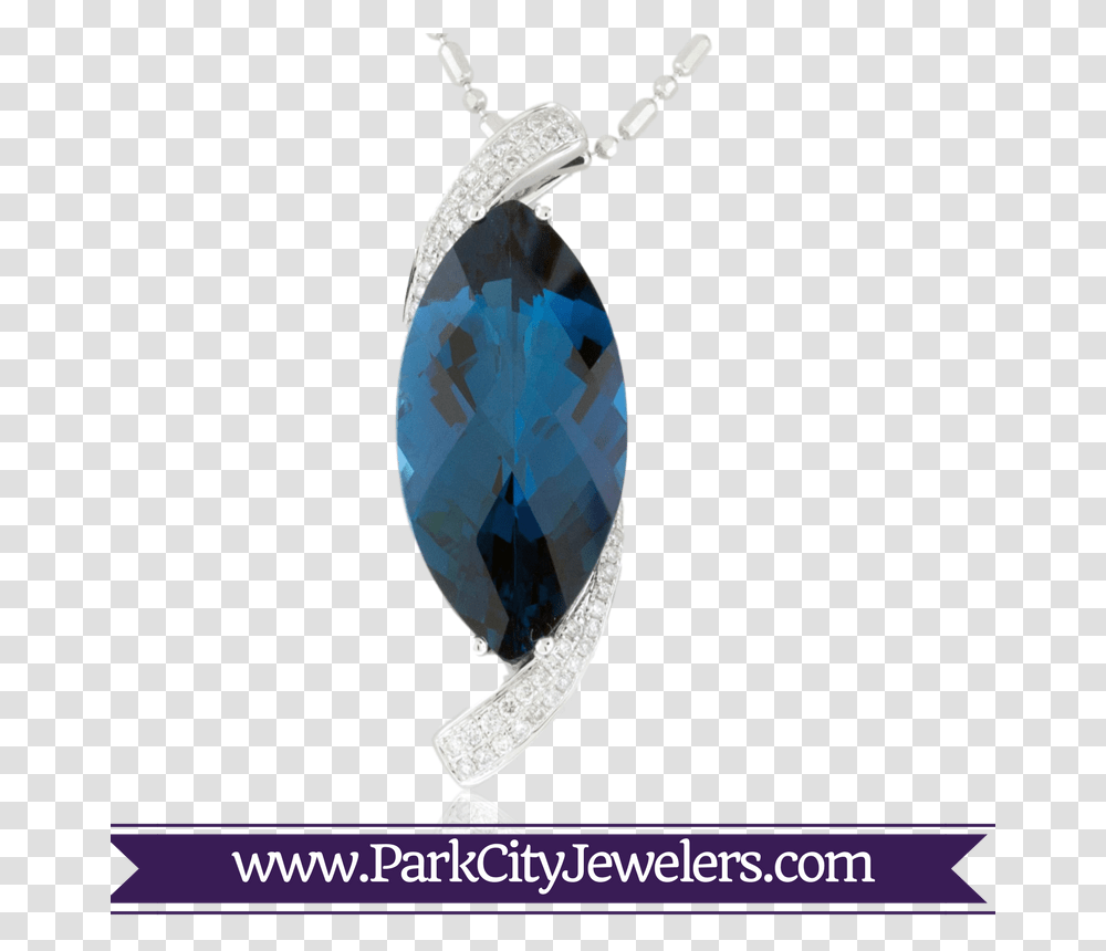 London Blue Topaz And Diamond Necklace Pendant, Crystal, Accessories, Plot, Building Transparent Png