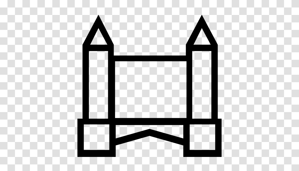 London Bridge London Man Icon With And Vector Format, Gray, World Of Warcraft Transparent Png