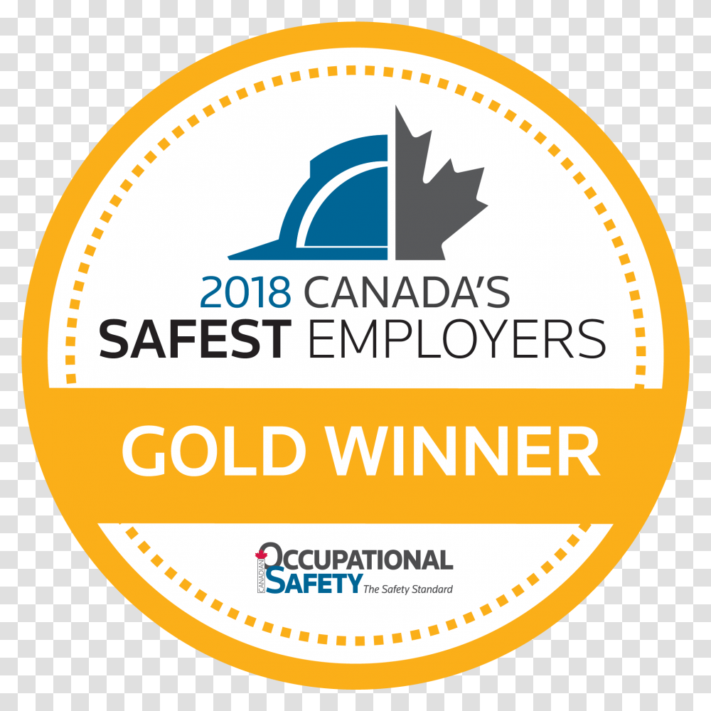 London Cabin Wooden Stamp Canada's Safest Employers Gold Winner, Label, Advertisement, Poster Transparent Png