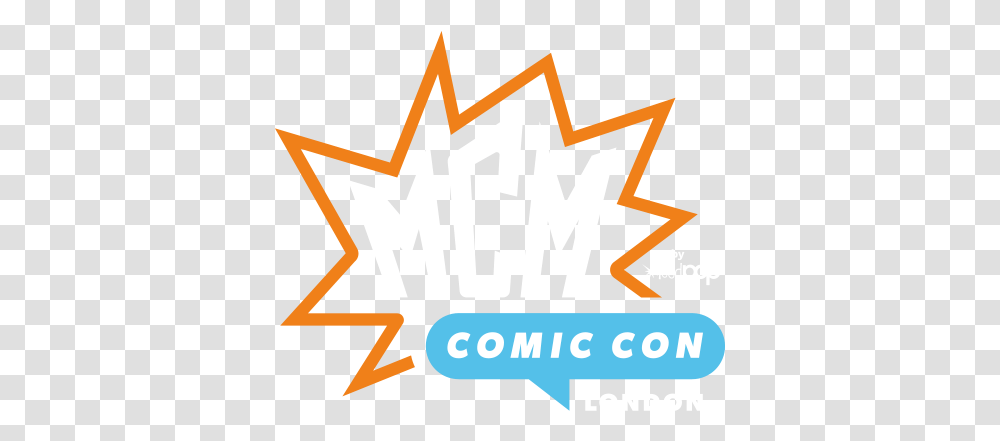 London Comic Con Comics Madison Lintz Mcm London Comic Con Logo, Text, Symbol, Poster, Advertisement Transparent Png