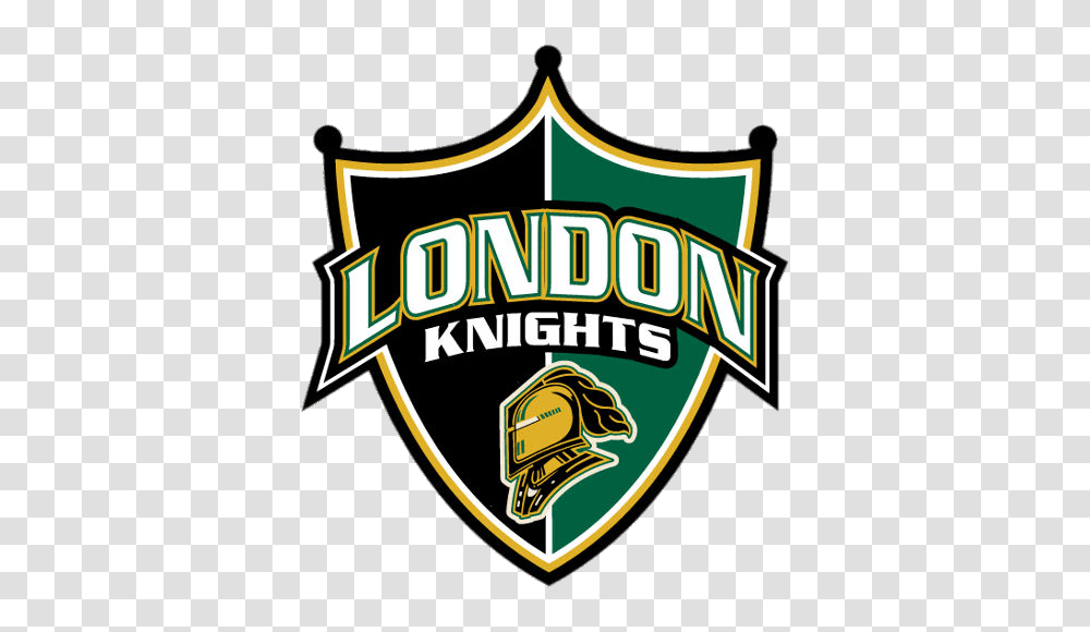 London Knights Alternate Logo, Badge, Label Transparent Png