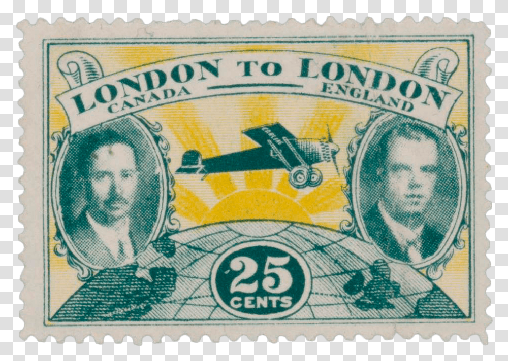 London To London Flight Stamp Expensive Canadian Stamp, Postage Stamp, Rug, Money Transparent Png