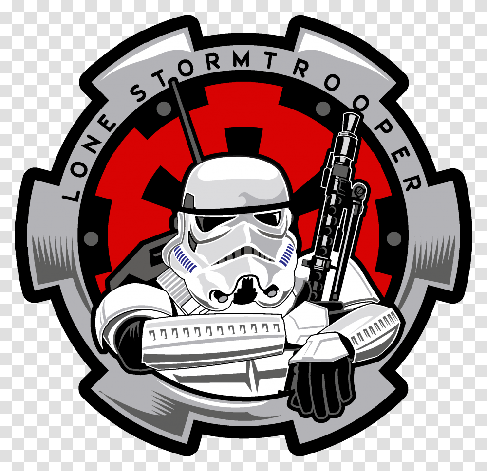 Lone Stormtrooper Sketch, Helmet, Clothing, Apparel, Logo Transparent Png