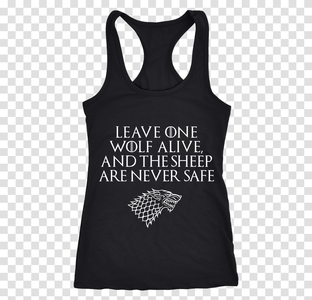 Lone Wolf Women's Basketball Tank Tops With Words On Them, Apparel, T-Shirt Transparent Png