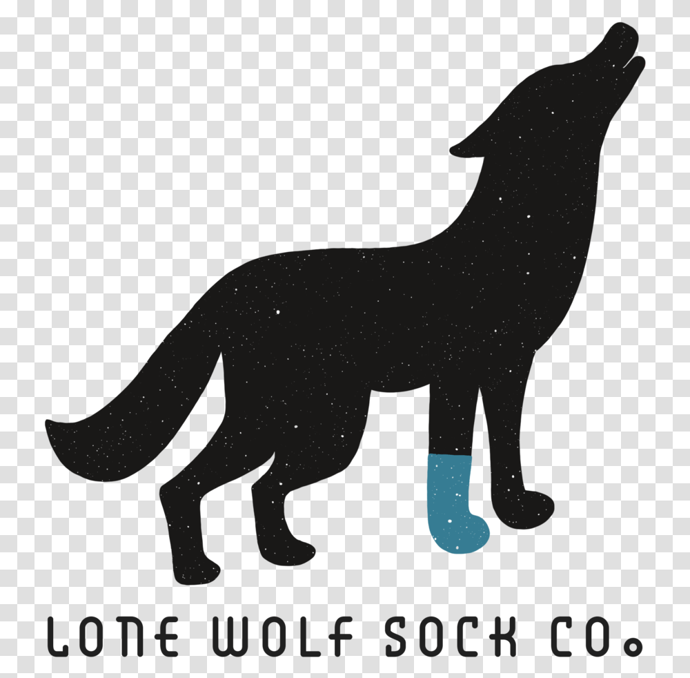 Lonewolf Logo Vintage Silhouette Wolf, Mammal, Animal, Wildlife, Horse Transparent Png