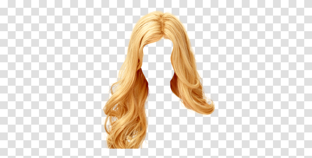 Long Blond Hair Woman, Wig, Person, Human Transparent Png