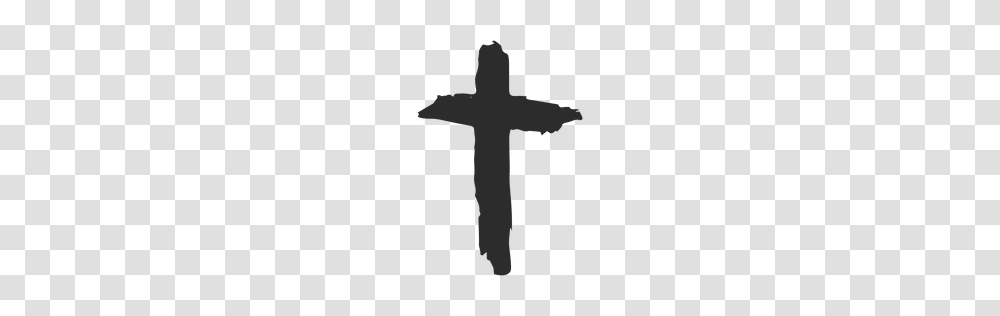 Long Christian Cross Icon, Crucifix Transparent Png