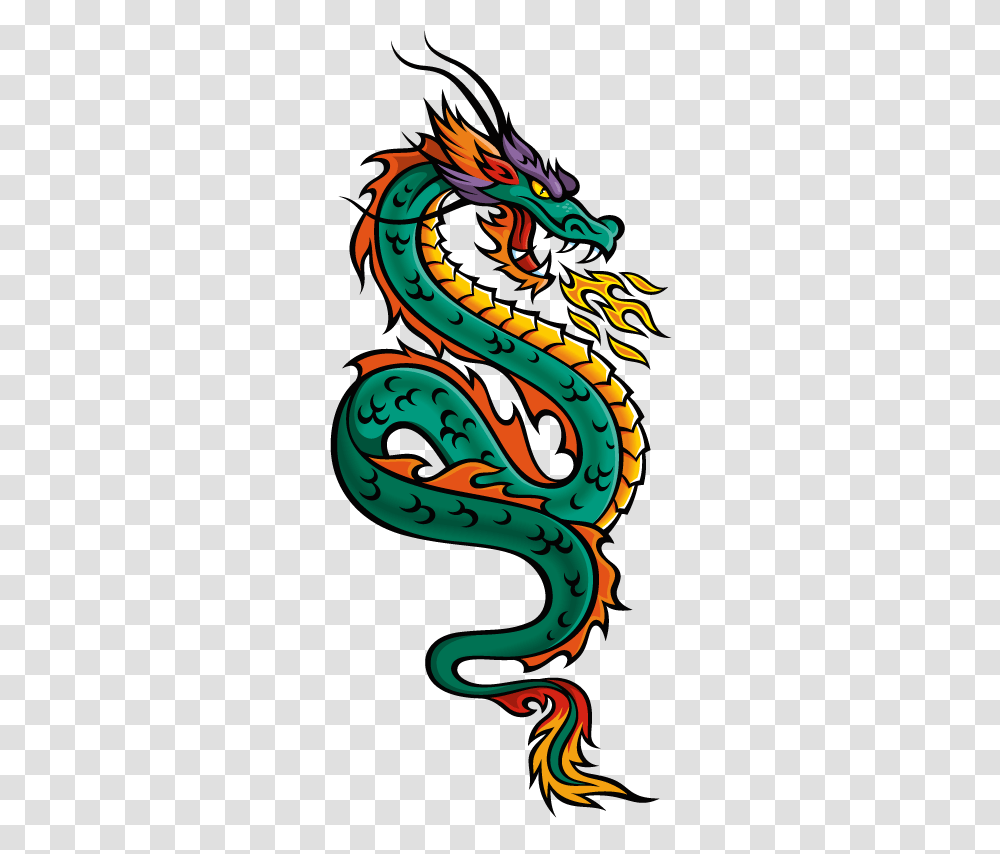 Long Clipart Chinese Dragon, Poster, Advertisement Transparent Png