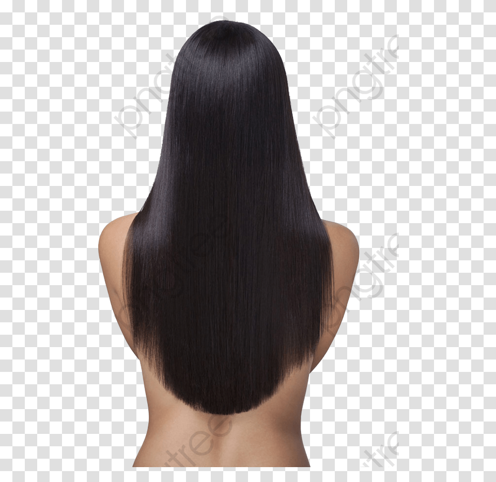 Long Clipart Hair Back, Person, Human, Apparel Transparent Png