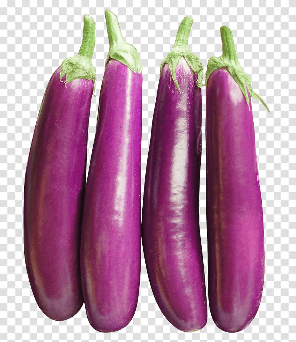 Long Eggplant, Vegetable, Food Transparent Png