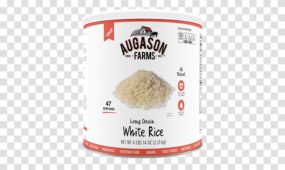 Long Grain White Rice Basmati, Food, Plant, Tin, Can Transparent Png