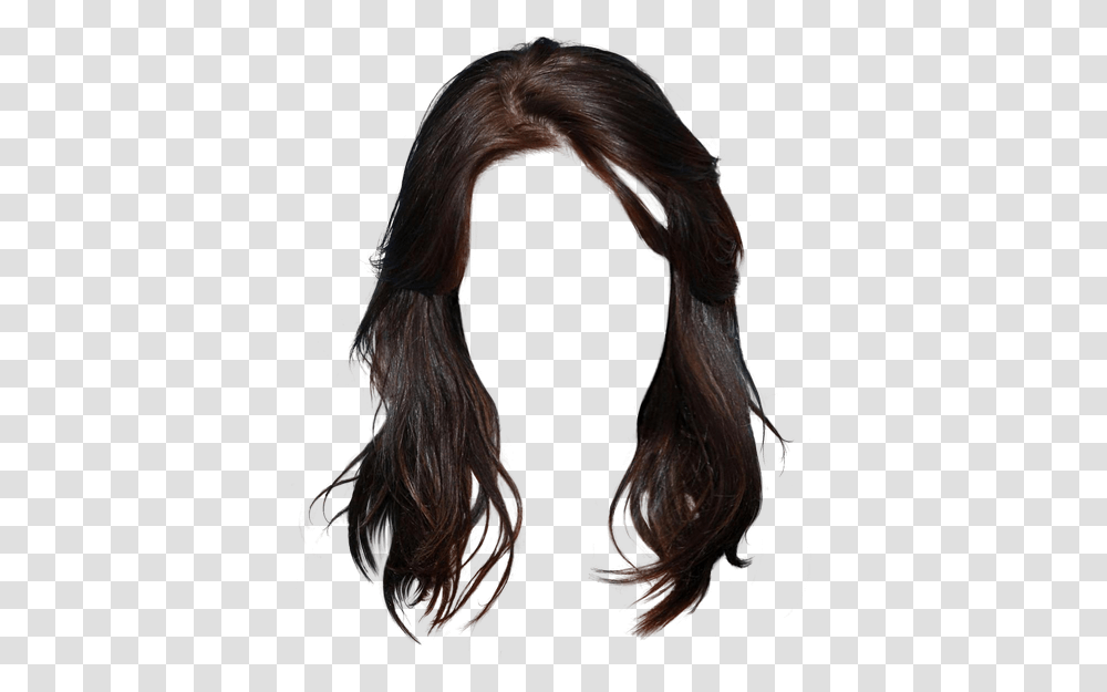 Long Hair Brown Black Long Hair Background, Person, Human, Black Hair, Clothing Transparent Png