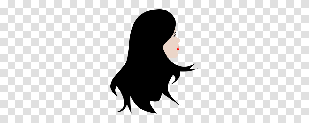 Long Hair Woman Computer Icons Silhouette, Face, Outdoors, Nature Transparent Png