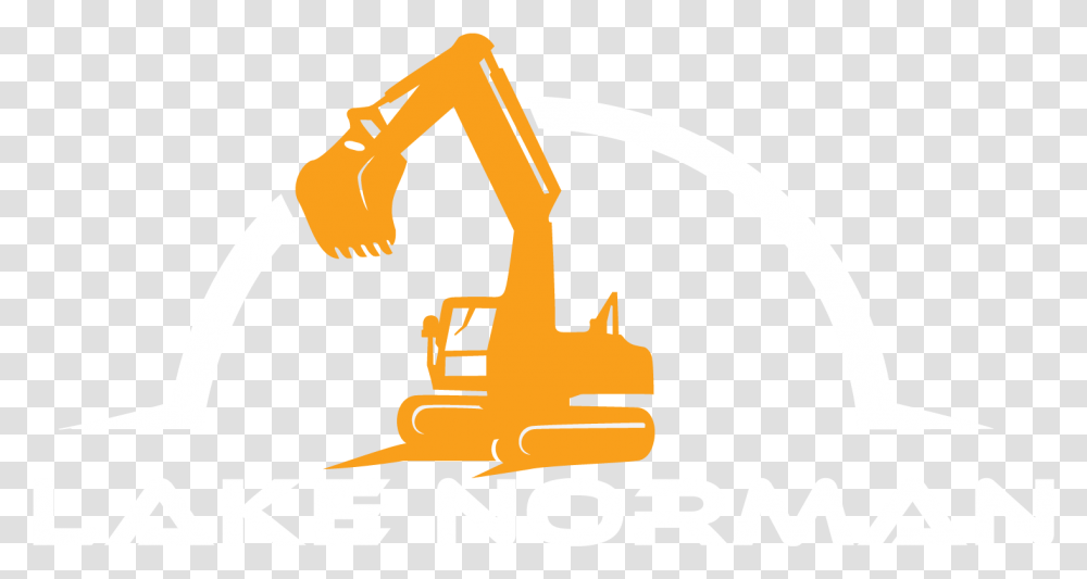 Long Island Excavating Land Clearing And Grading Logo, Symbol, Text, Robot Transparent Png