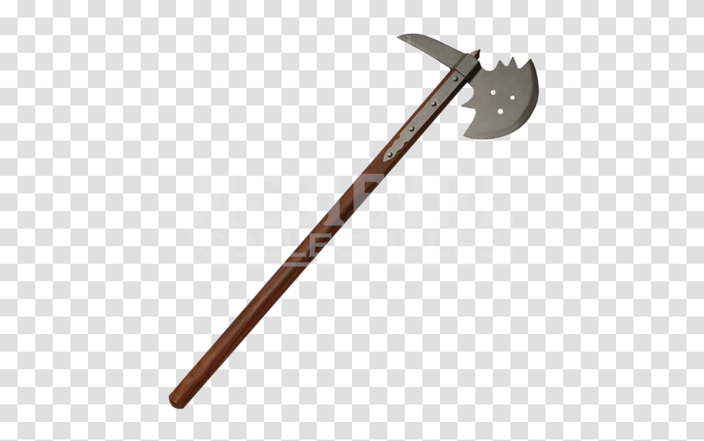 Long Medieval Battle Axe, Tool Transparent Png
