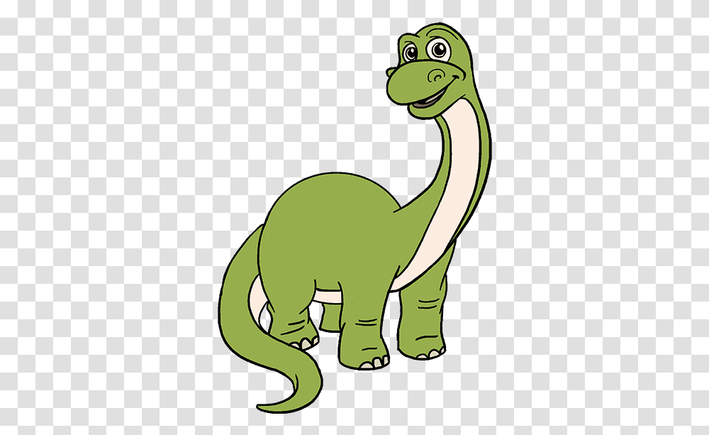 Long Neck Dinosaurs Cartoon Dinosaur Draw, Animal, Reptile, Wildlife, Mammal Transparent Png