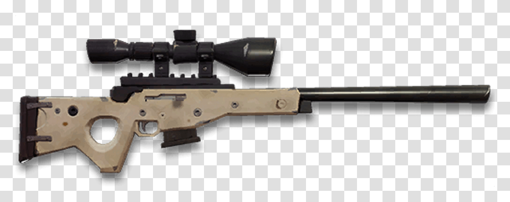 Long Range Weapons Bolt Action Sniper Fortnite, Gun, Weaponry, Machine Gun, Rifle Transparent Png