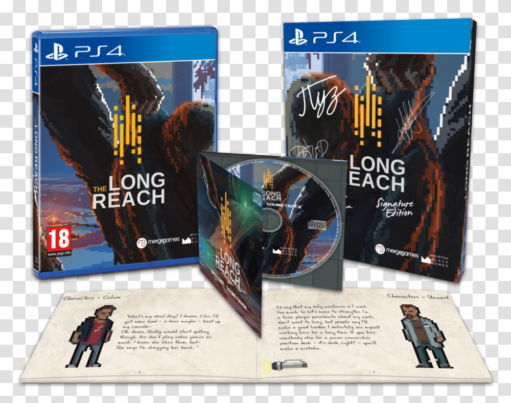 Long Reach Signature Edition, Book, Disk, Dvd, Person Transparent Png