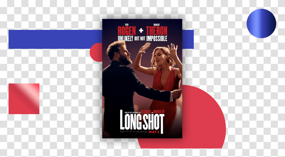 Long Shot Poster Long Shot Movie 2019, Advertisement, Flyer, Paper, Brochure Transparent Png