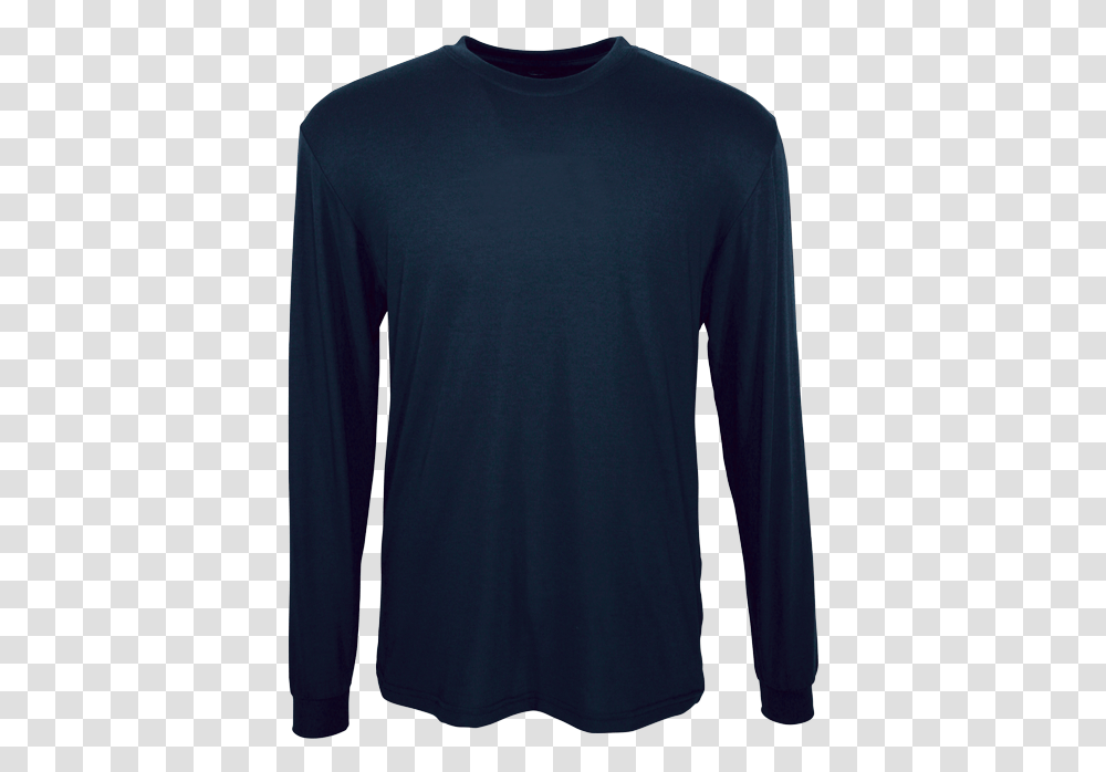 Long Sleeve Dark Blue Shirt, Apparel Transparent Png