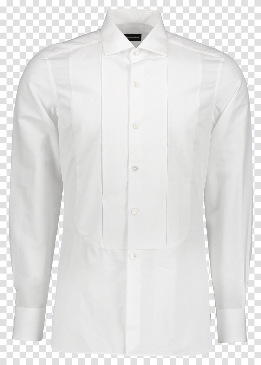 Long Sleeve Formal Shirt Pleat White, Apparel, Dress Shirt, Coat Transparent Png