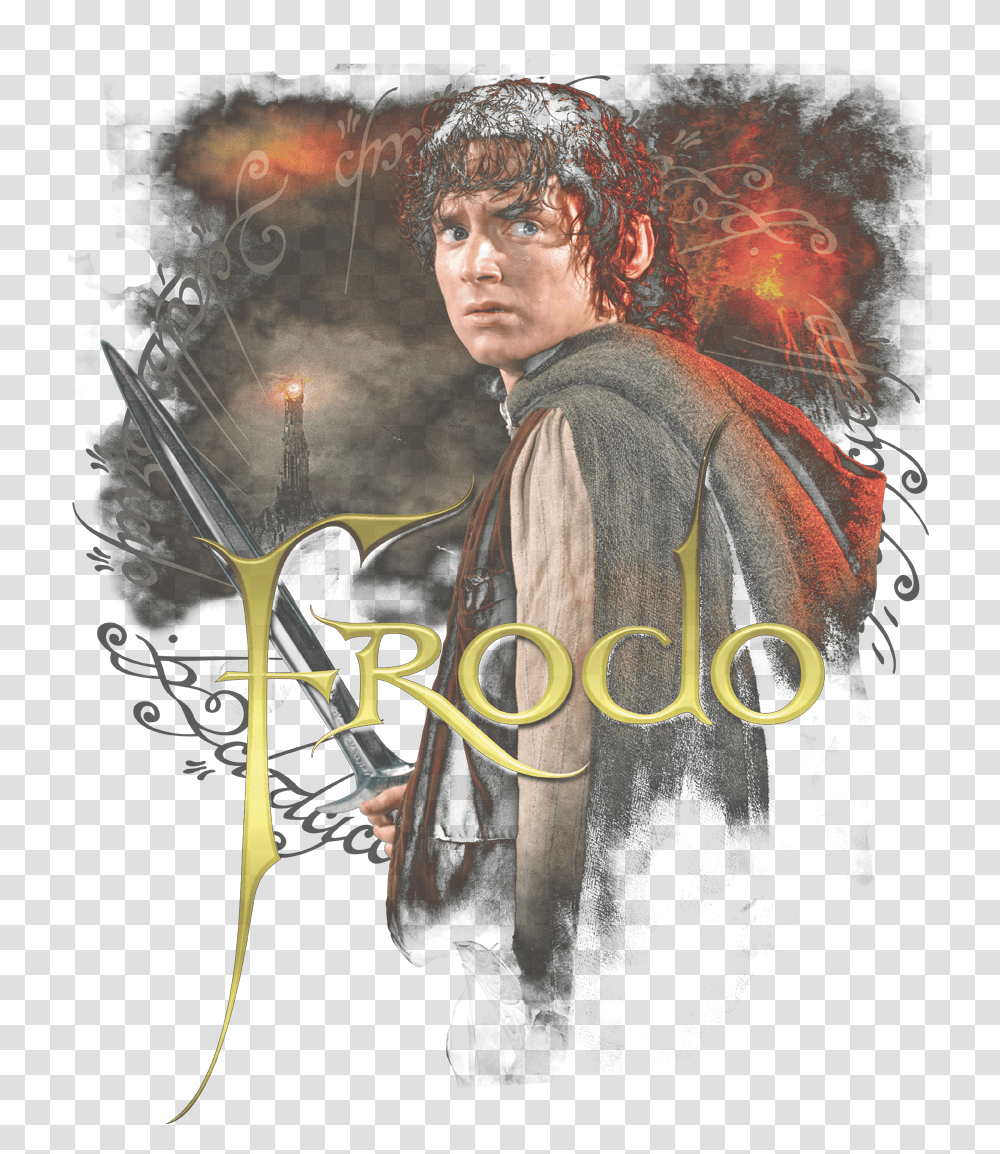 Long Sleeve Lord Of The Rings Frodo One Ring, Person, Poster, Advertisement, Flyer Transparent Png