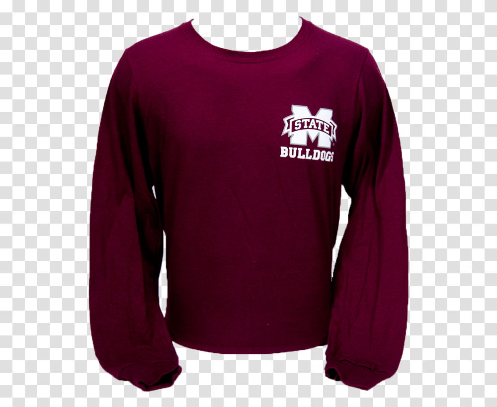 Long Sleeved T Shirt, Apparel, Maroon, Sweatshirt Transparent Png