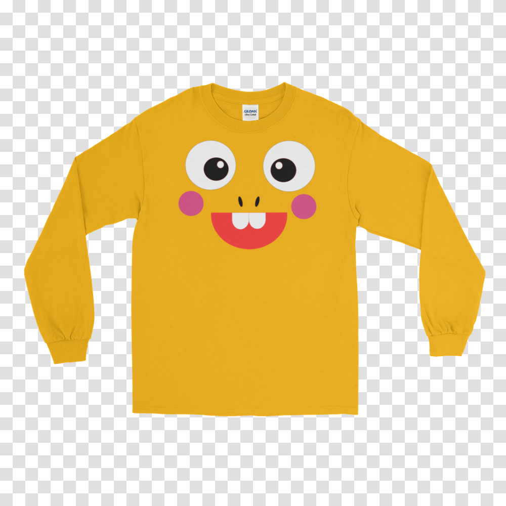 Long Sleeved Vipkid Dino Face Shirt Vipkid Vip Kid, Apparel, Sweater, Sweatshirt Transparent Png