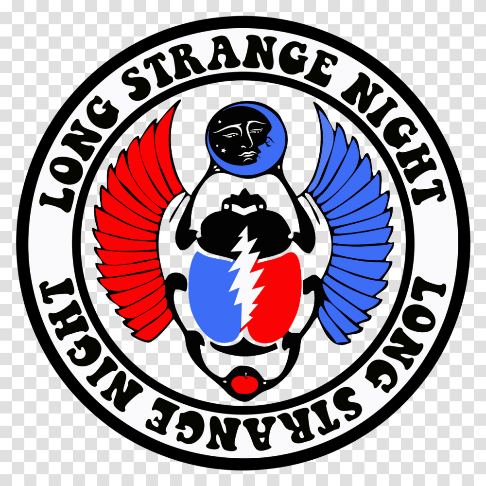 Long Strange Night Emblem, Label, Text, Logo, Symbol Transparent Png