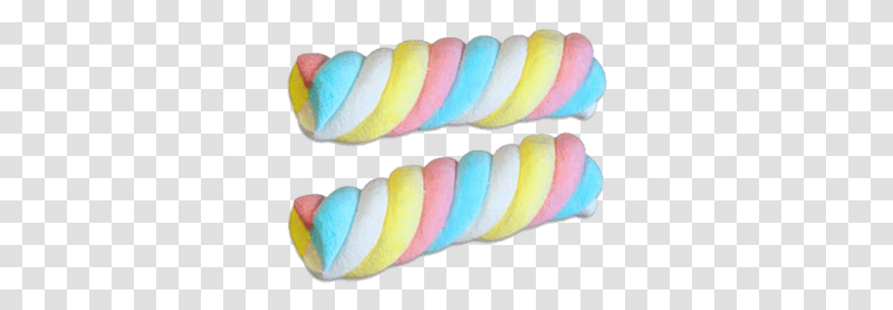 Long Twisted Marshmallows Twisted Marshmallow, Sweets, Food, Confectionery, Dye Transparent Png