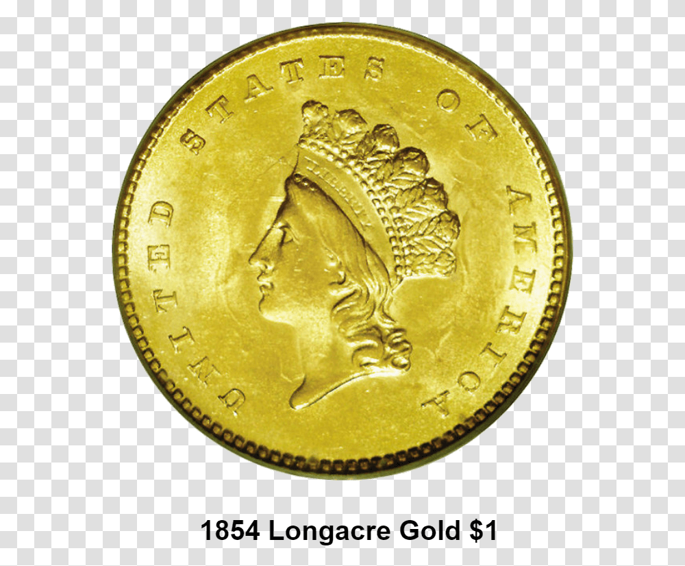 Longacre Gold One Dollar Cash, Coin, Money, Clock Tower, Architecture Transparent Png