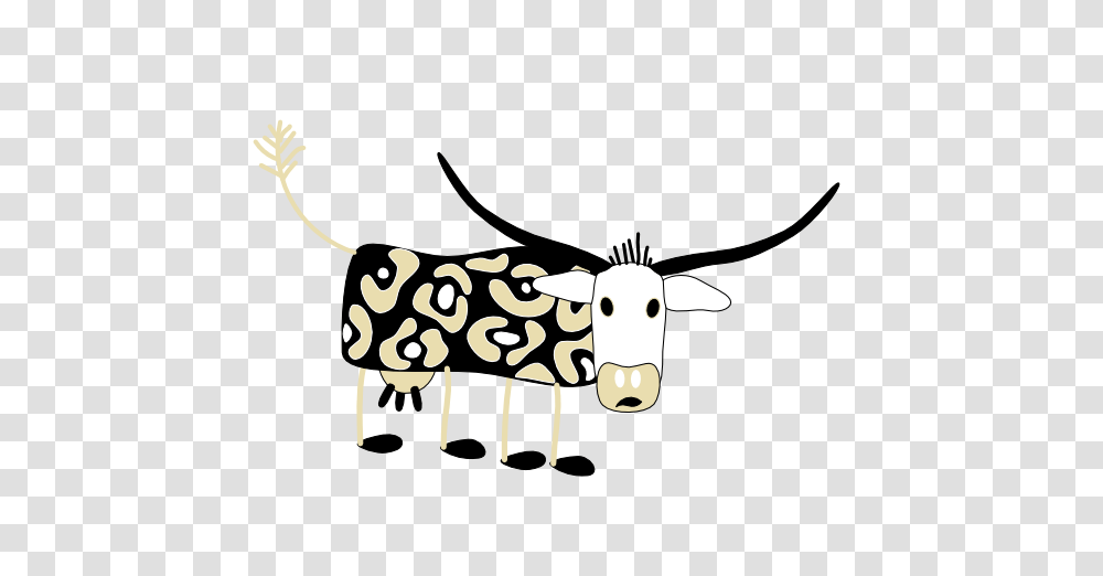 Longhorn Cattle Clipart, Animal, Mammal, Antler, Antelope Transparent Png