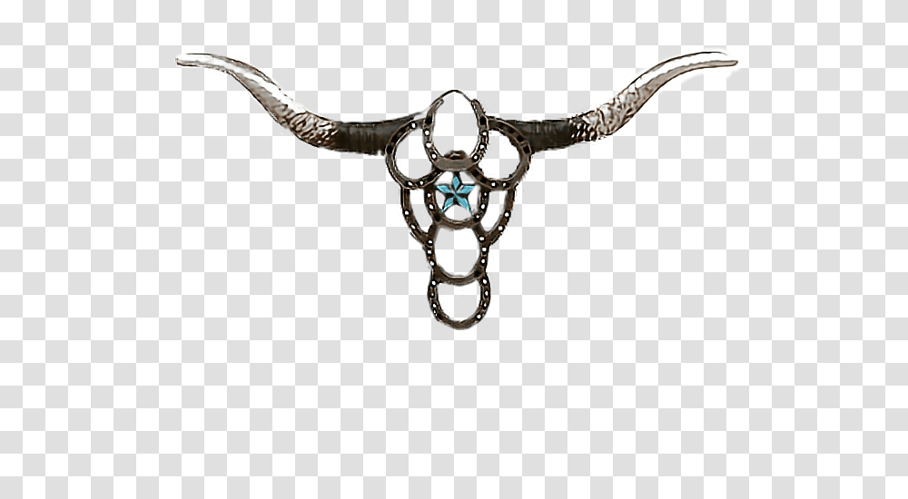 Longhorn Skull, Emblem, Mammal, Animal Transparent Png