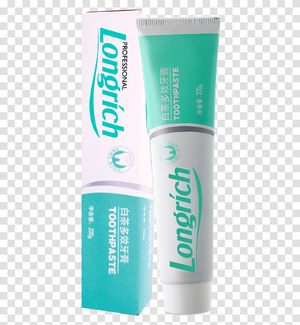 Longrich Toothpaste 200g Longrich, Book, Bottle, Cosmetics, Shampoo Transparent Png