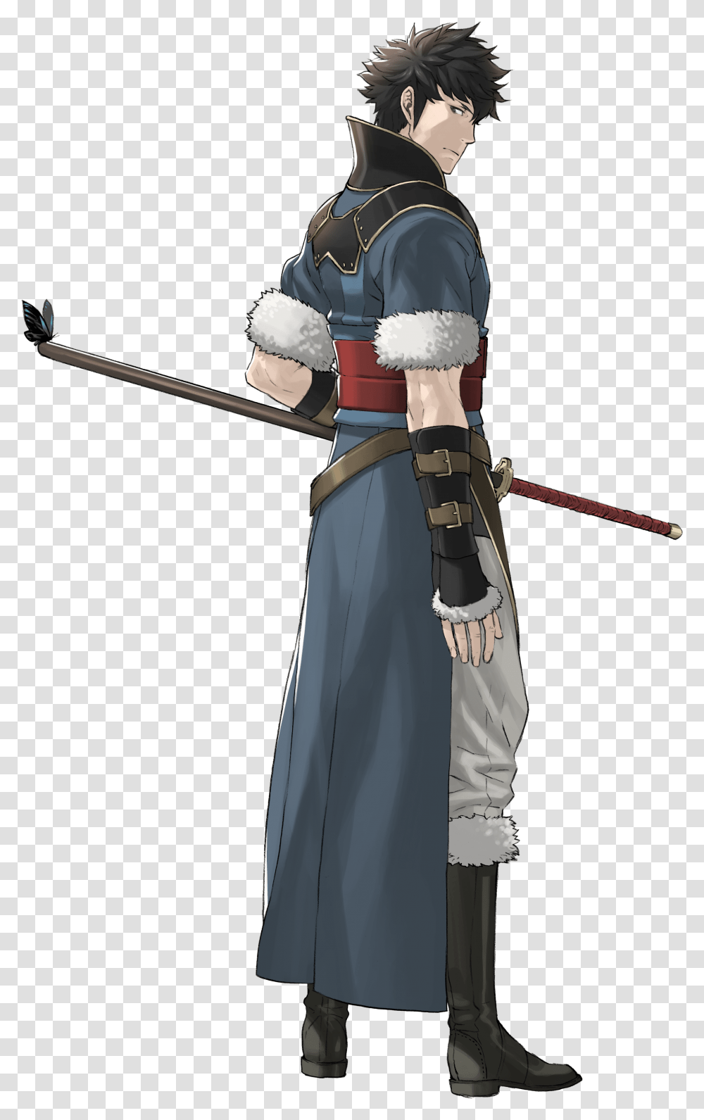 Lonqu Fire Emblem Awakening Lon Qu, Person, Costume, Clothing, Samurai Transparent Png