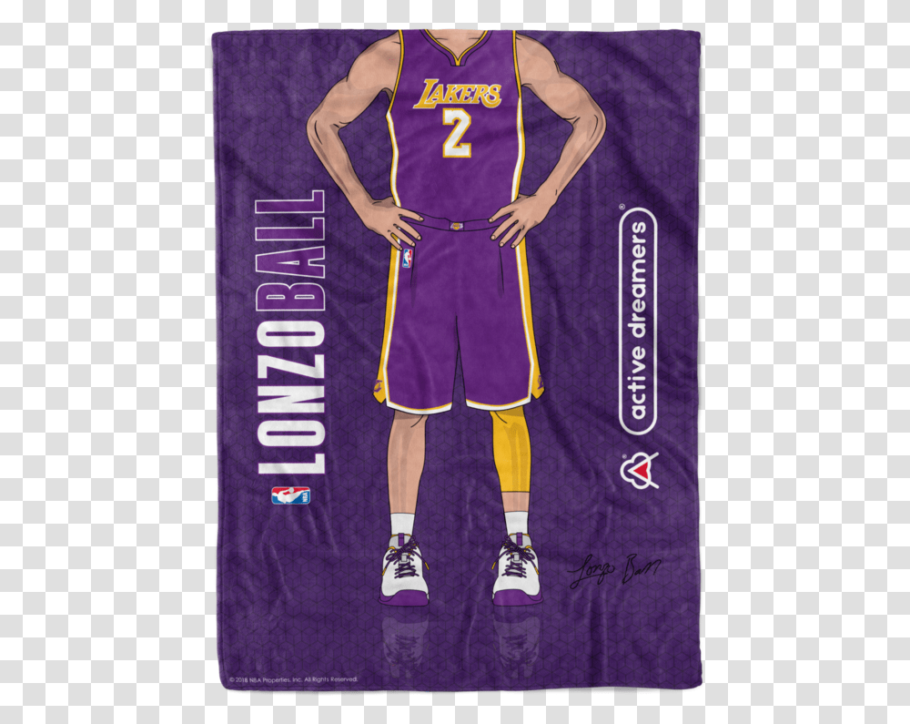 Lonzo Ball, Person, Shoe, Footwear Transparent Png