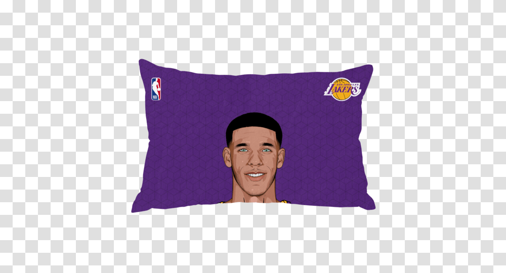 Lonzo Ball Pillow Case Face, Cushion, Person, Human Transparent Png