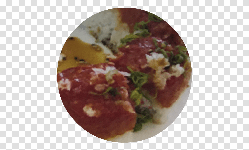 Look At Our Top Choice For A Fun Sushi Roll The Hot Salumi, Pizza, Food, Dish, Meal Transparent Png